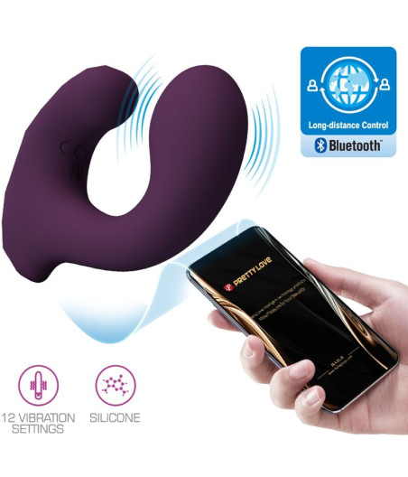PRETTY LOVE - BILLY TELECOMANDO VIBRAZIONE VIOLA APP GRATUITA