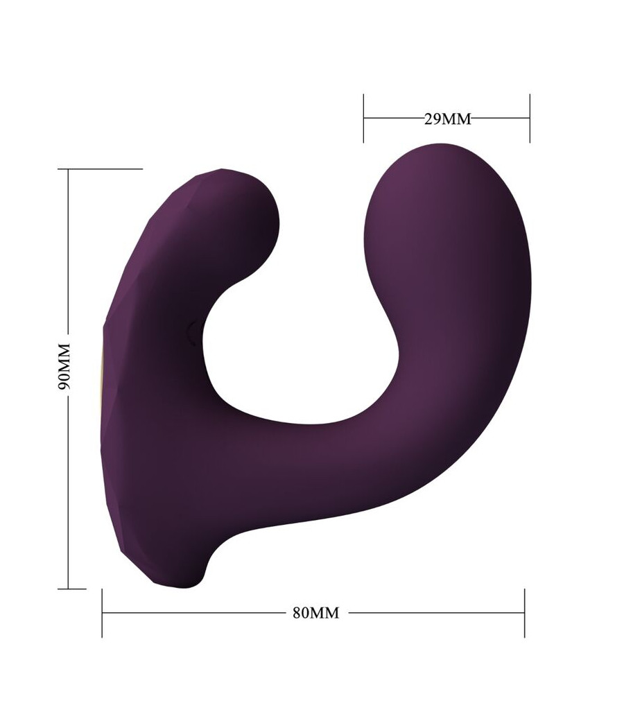 PRETTY LOVE - BILLY CONTROLE REMOTO VIBRATION ROXO APLICATIVO GRÁTIS