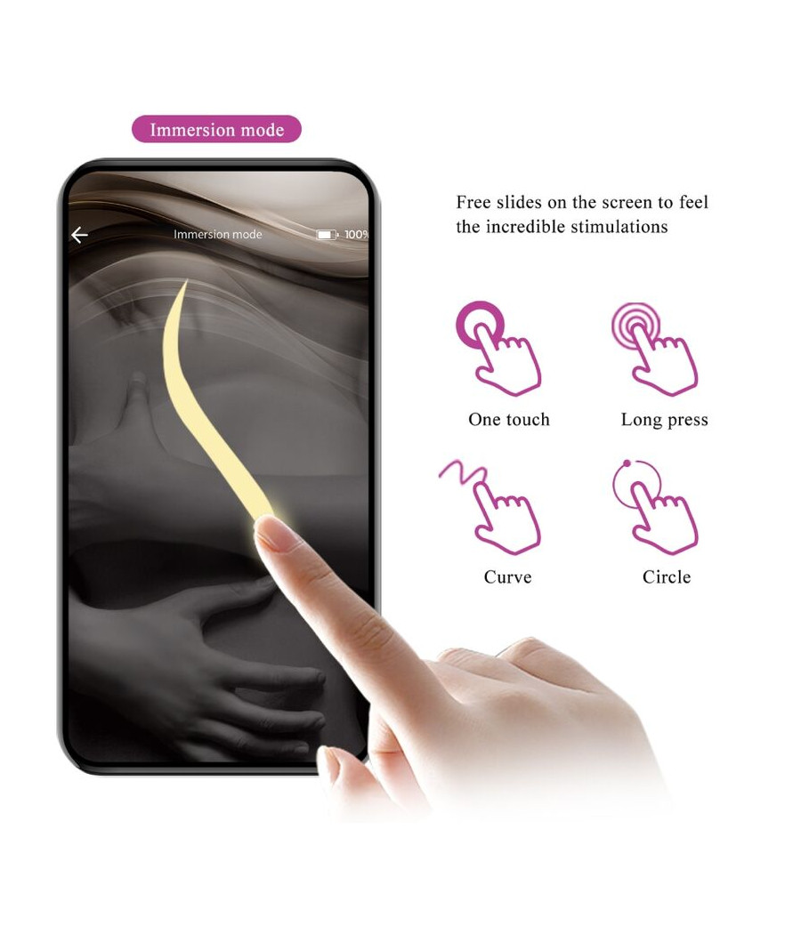 PRETTY LOVE - BILLY CONTROLE REMOTO VIBRATION ROXO APLICATIVO GRÁTIS