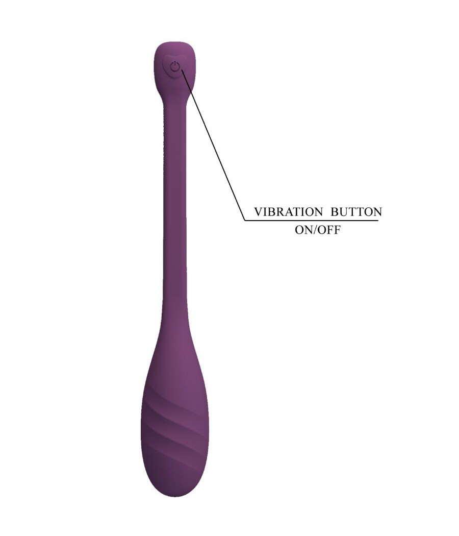 PRETTY LOVE - LEVIATHAN APP CONTROLLED VIBRATOR PURPLE