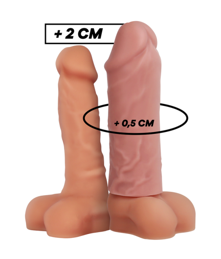 VIRILXL - EXTENSION DE PENE LIQUID SILICONE V3 NATURAL