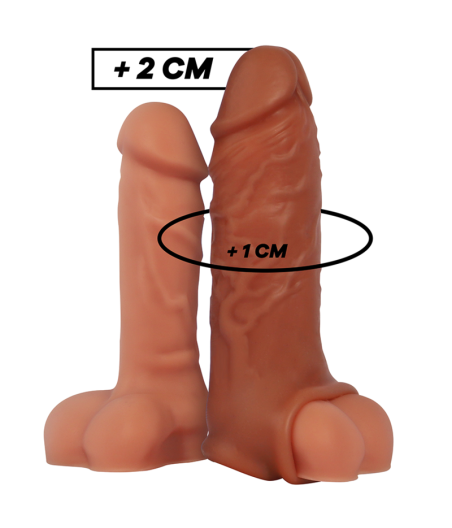 VIRILXL - LIQUID SILICONE V9 BROWN PENIS EXTENSION