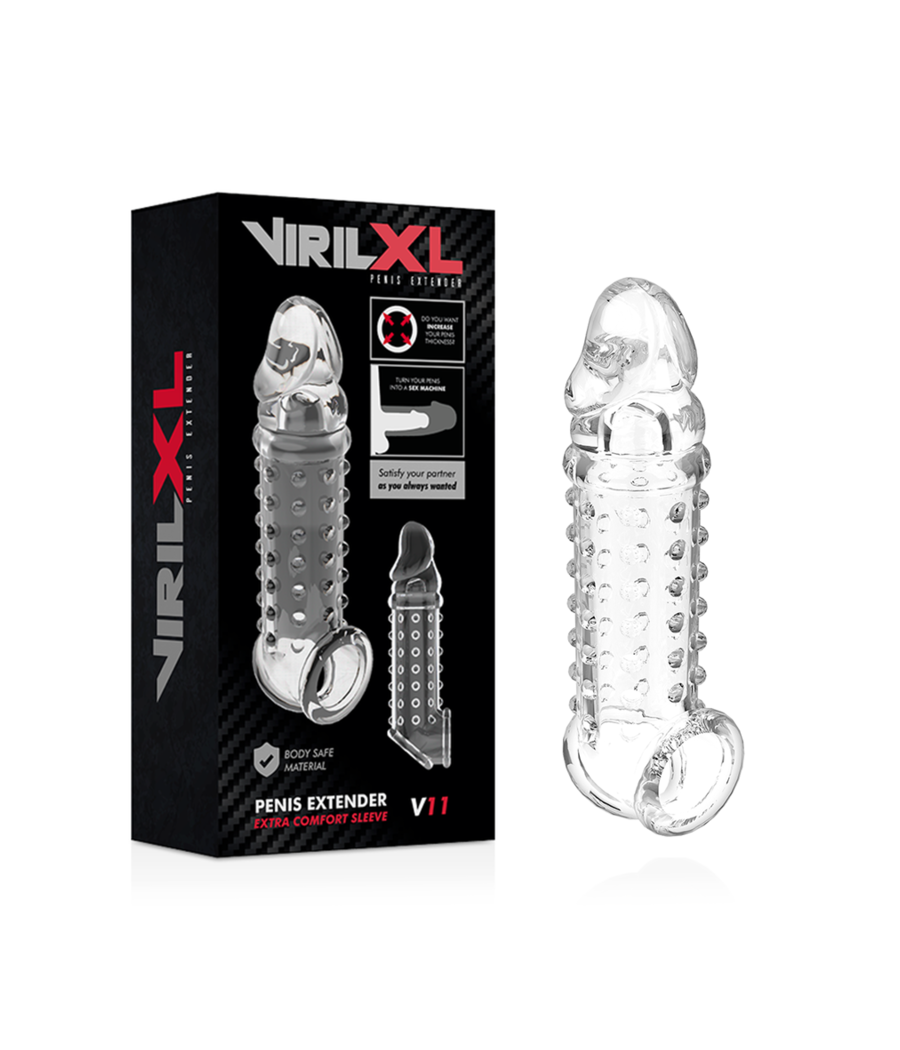 VIRILXL - PENISVERLÄNGERUNG UND HÜLLE V11 TRANSPARENT