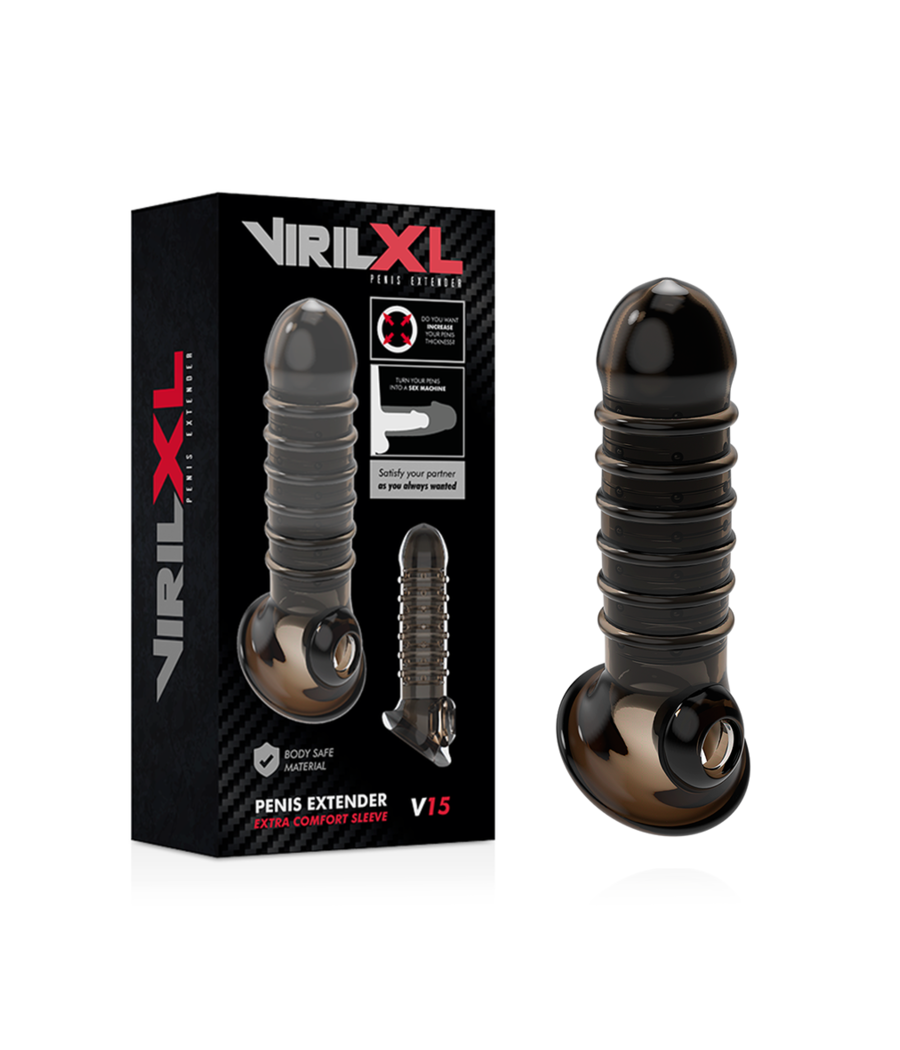 VIRILXL - PENISVERLÄNGERUNG UND HÜLLE V15 SCHWARZ