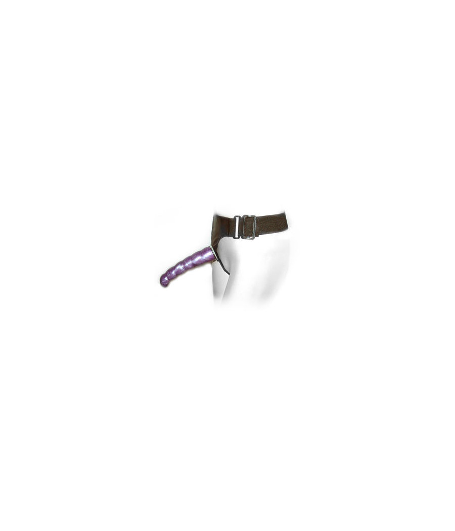 BAILE - HARNAIS ANAL ET VAGINAL FEMME LILAS GPOINT 17 CM
