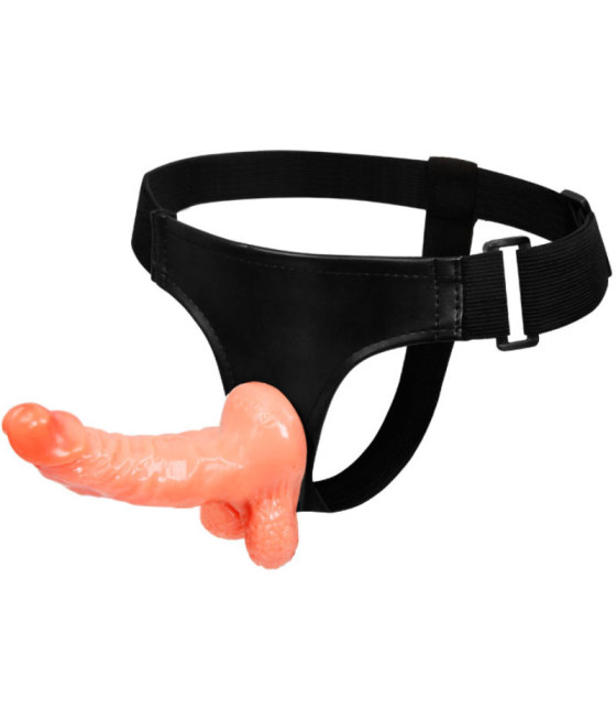 BAILE - HARNESS WITH REALISTIC PENIS AND ULTRA PASSIONATE ADJUSTABLE PANTIES 15.5 CM