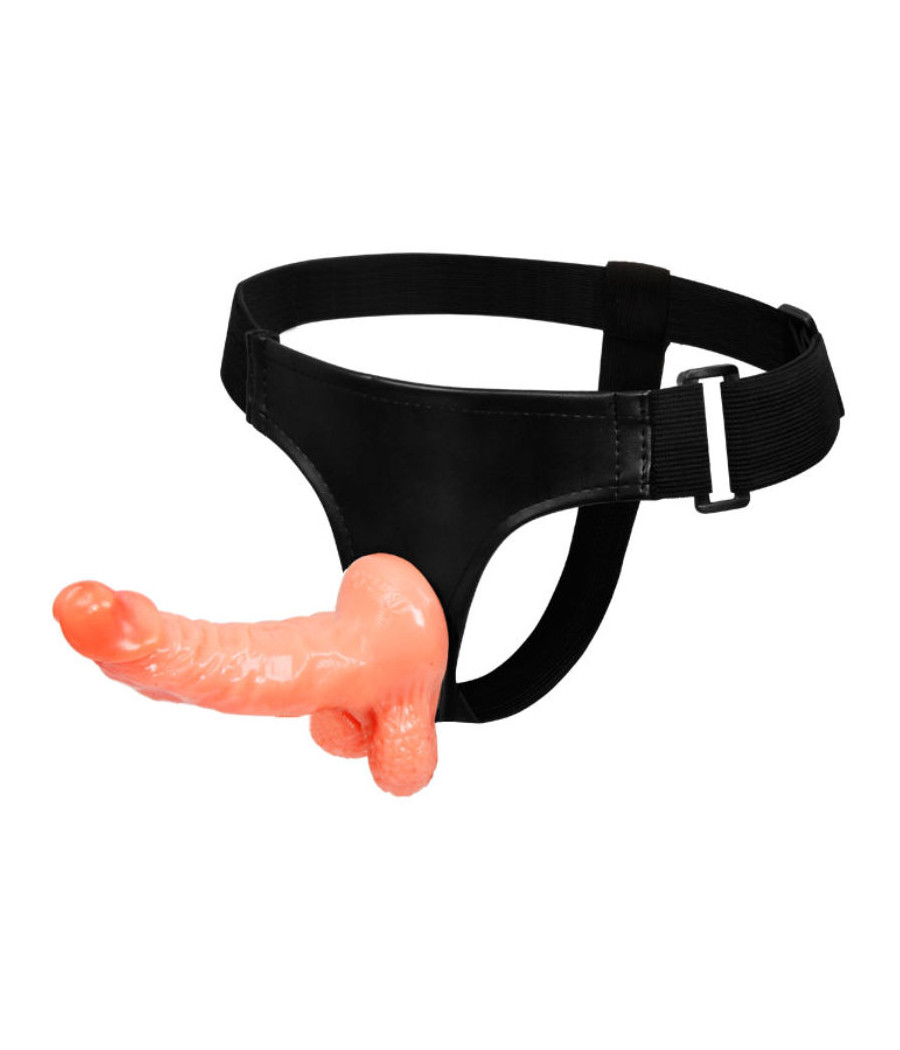 BAILE - HARNESS WITH REALISTIC PENIS AND ULTRA PASSIONATE ADJUSTABLE PANTIES 15.5 CM