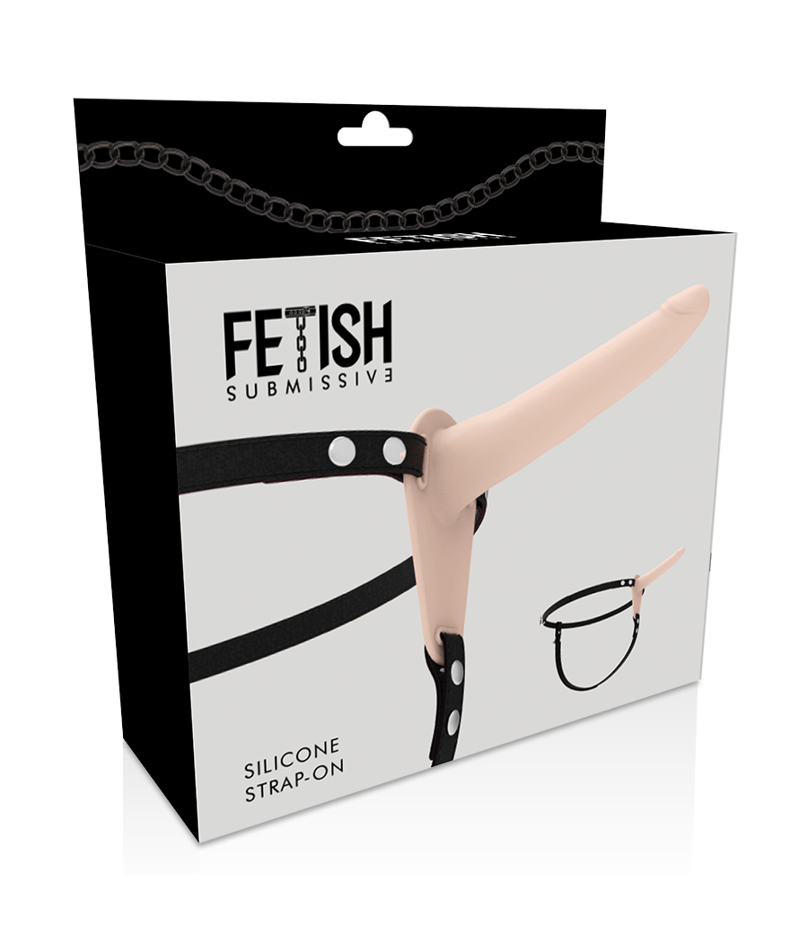 FETISH SUBMISSIVE HARNESS - CARNE DE SILICONE 15 CM