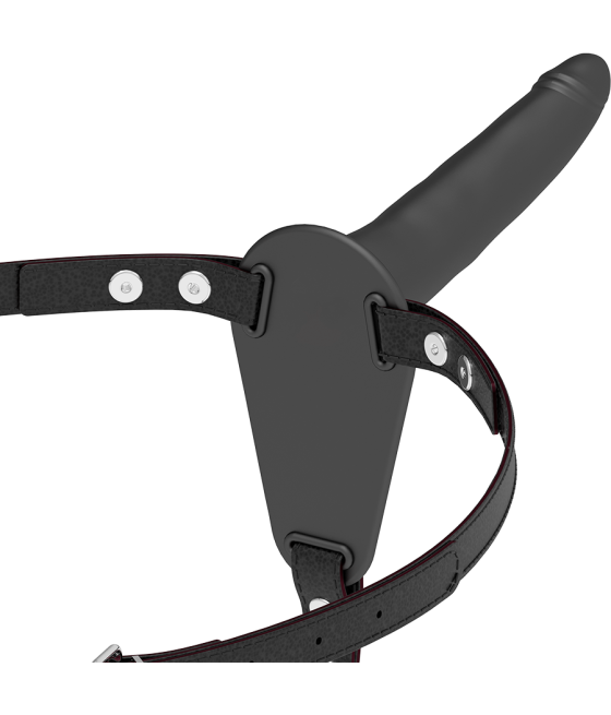 FETISH SUBMISSIVE HARNESS - SILICONE NOIR 15 CM