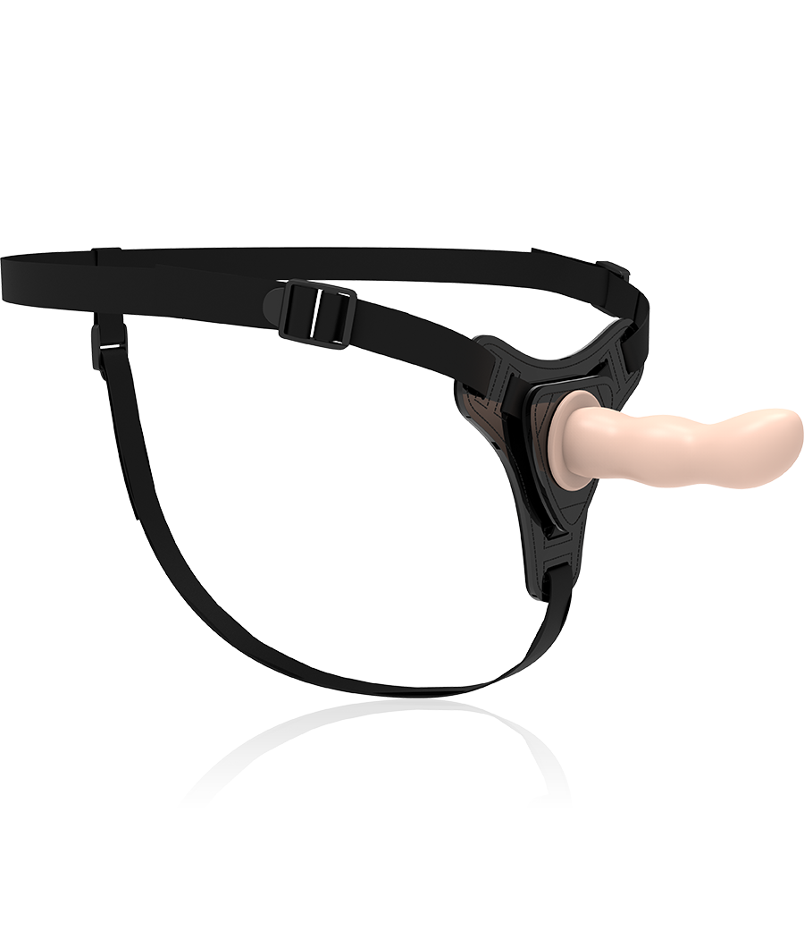 FETISH SUBMISSIVE HARNESS - SILICONE CARNE PONTO G 12,5 CM