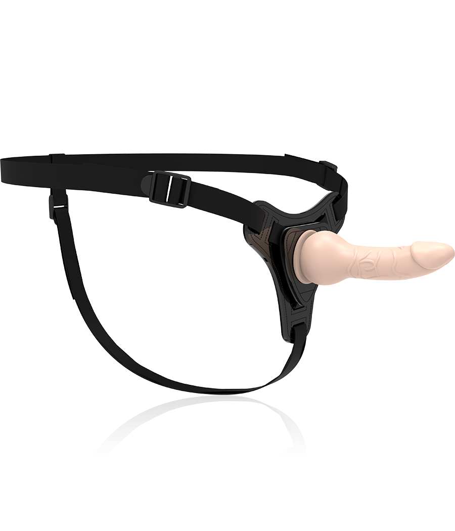 FETISH SUBMISSIVE HARNESS - SILICONE CHAIR RÉALISTE 16CM