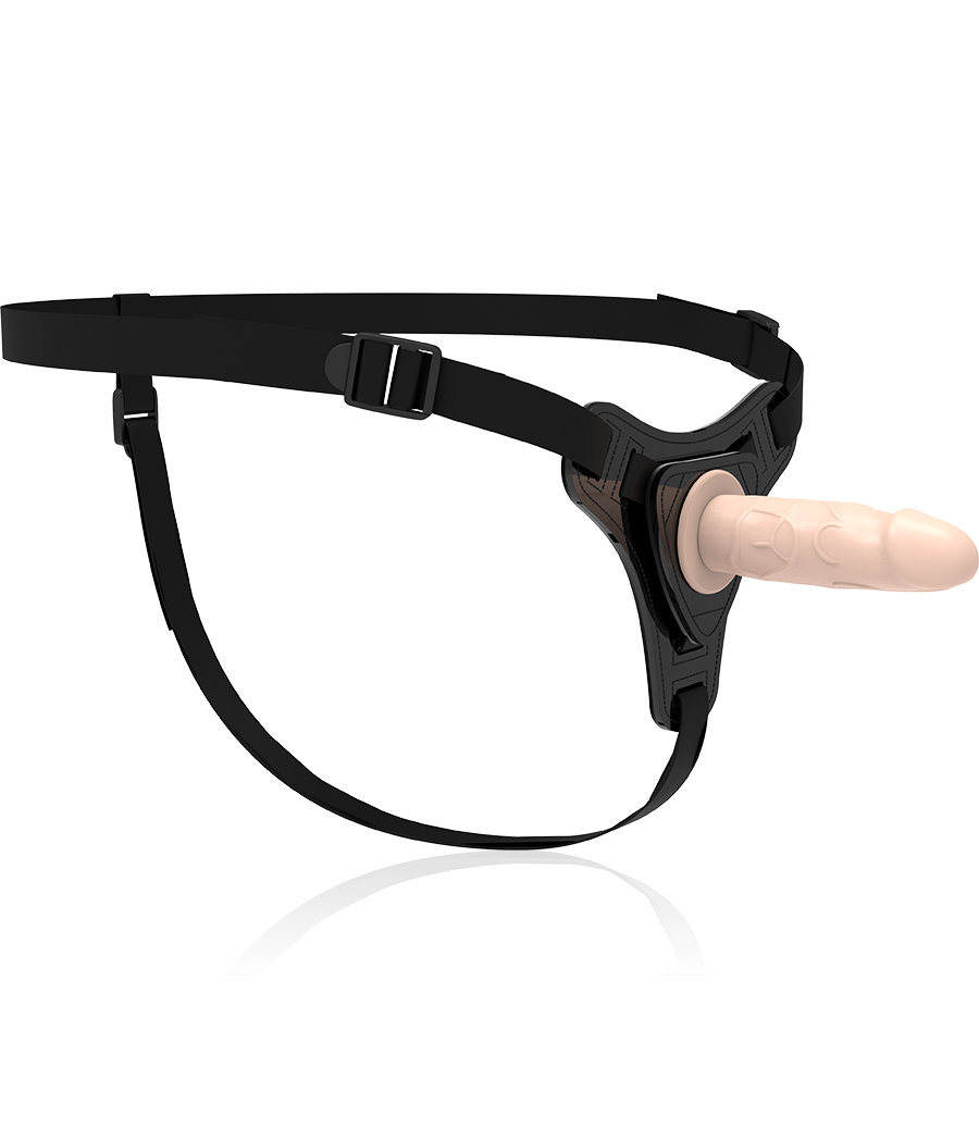 FETISH SUBMISSIVE HARNESS - SILICONE FLESH REALISTICO 12,5 CM