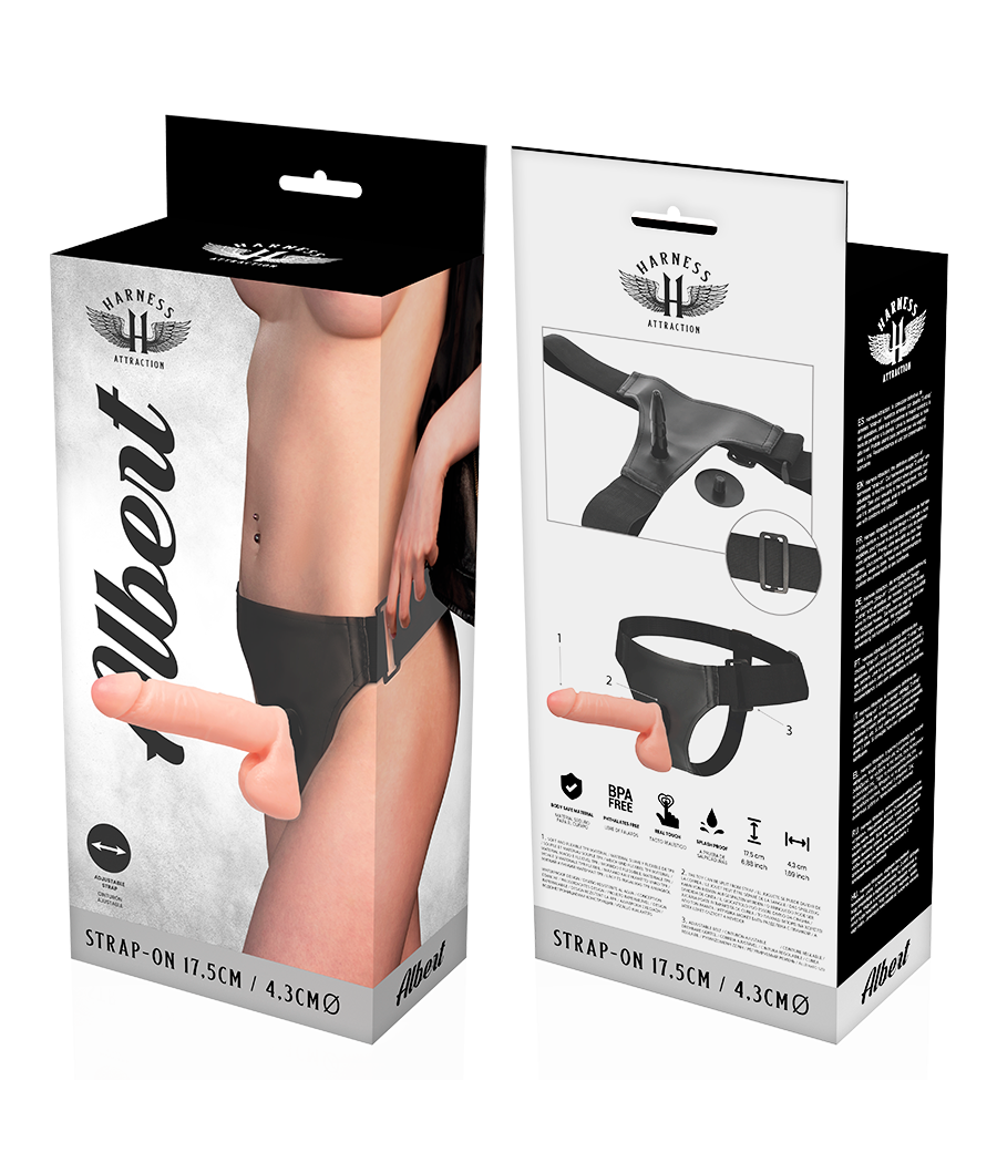 HARNESS ATTRACTION - RNES ALBERT REALISTISCH 17.5 CM -O- 4.3 CM