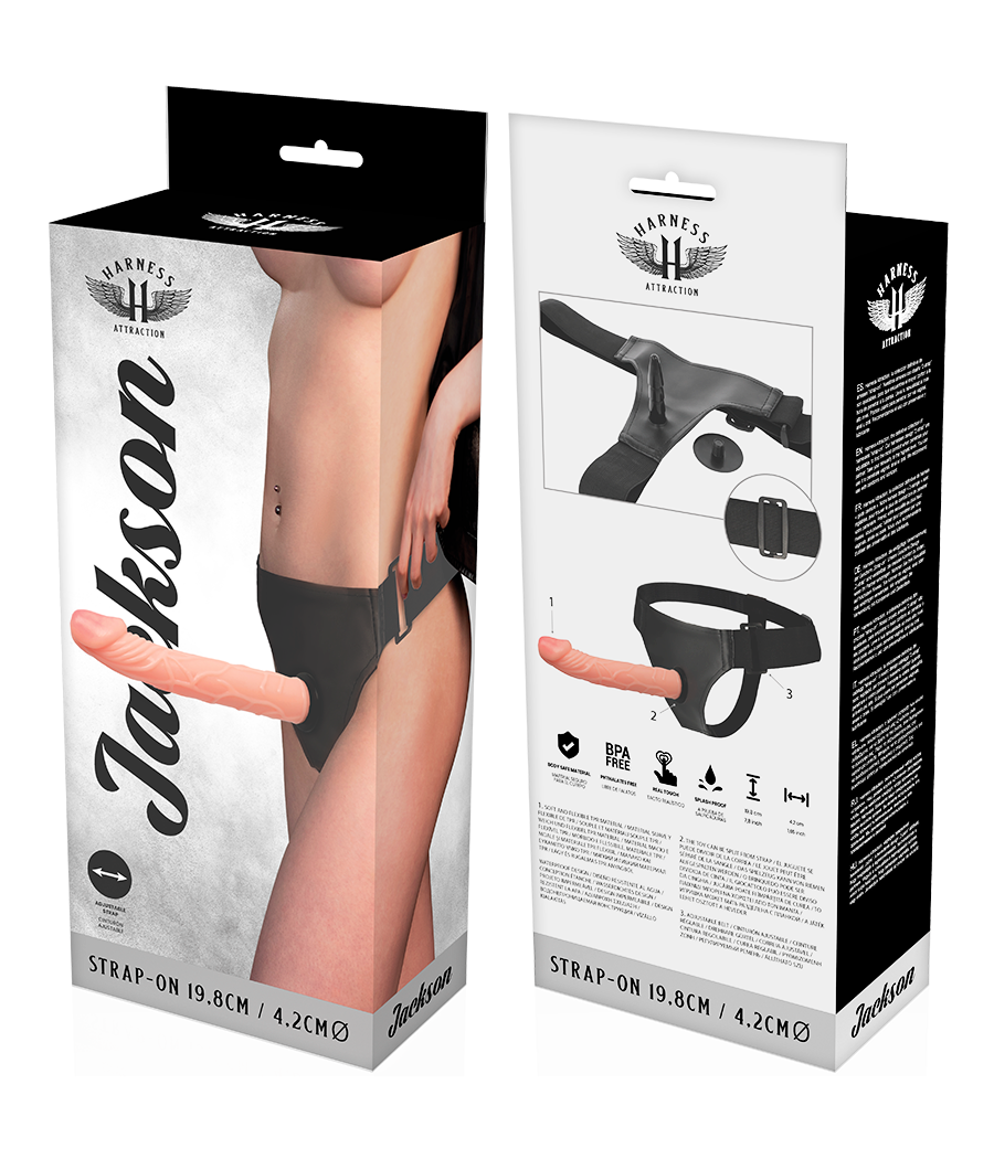 HARNESS ATTRACTION - ARNÉS  JACKSON 19.8 CM -O- 4.2 CM