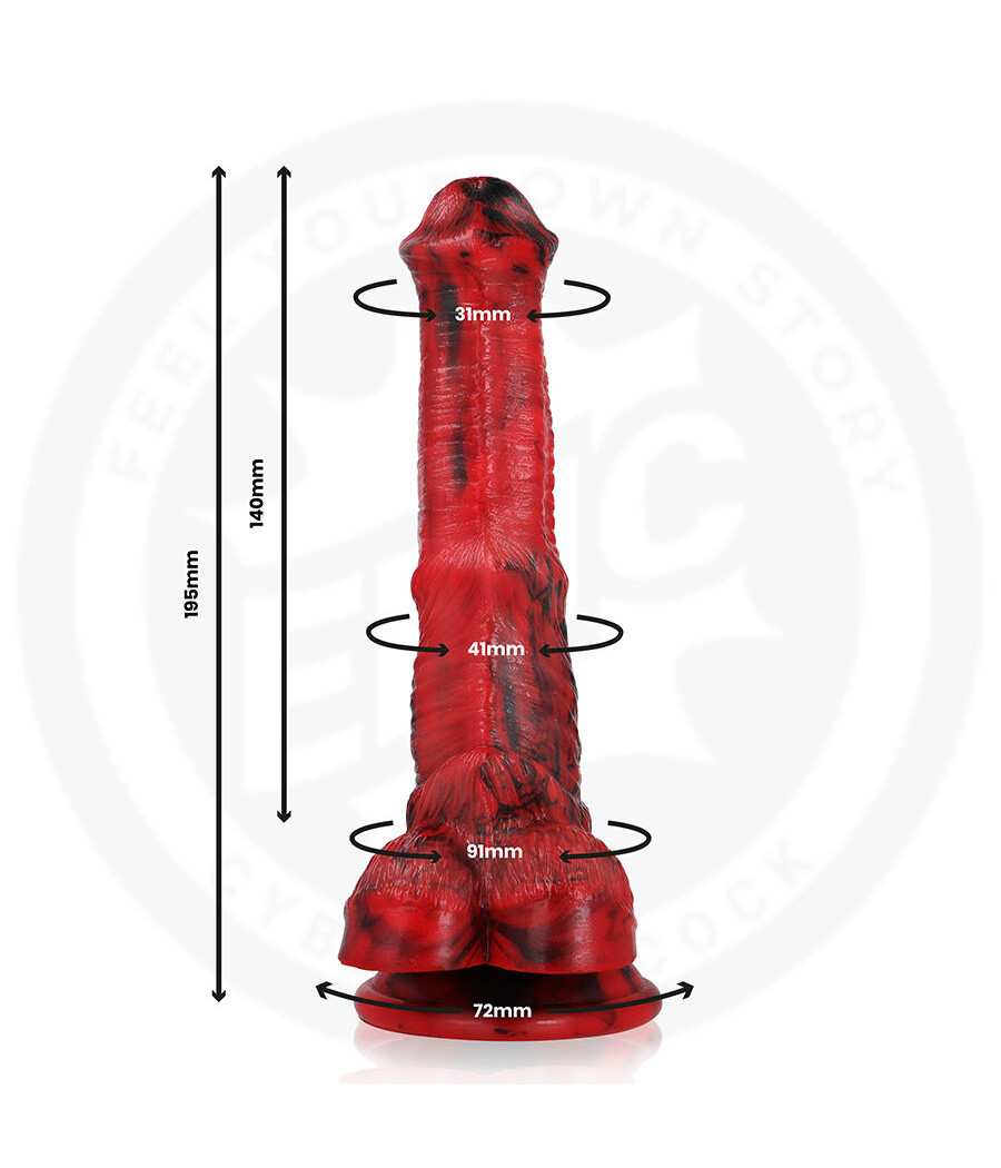 EPIC- DILDO VULCANUS NIGHT DRAGON