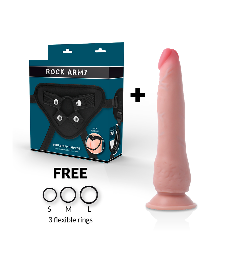 ROCKARMY - HARNESS + DUAL DENSITY CRUSADER 21.5 CM -O- 4.46 CM