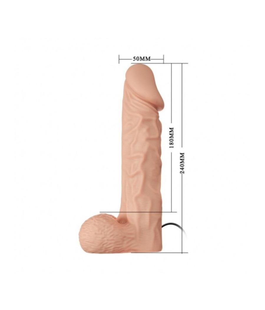 BAILE - ULTRA PASSIONATE HARNESS 24 CM NATURAL