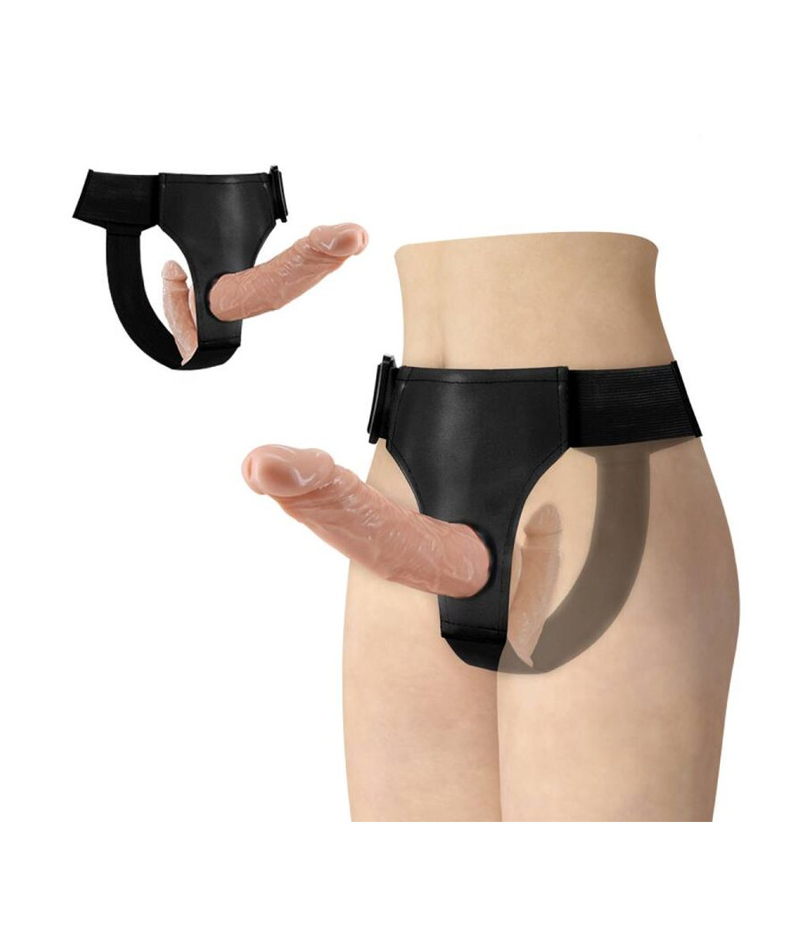 BAILE - ULTRA LEIDENSCHAFTLICHER DOPPELTE DILDOS MIT HARNESS