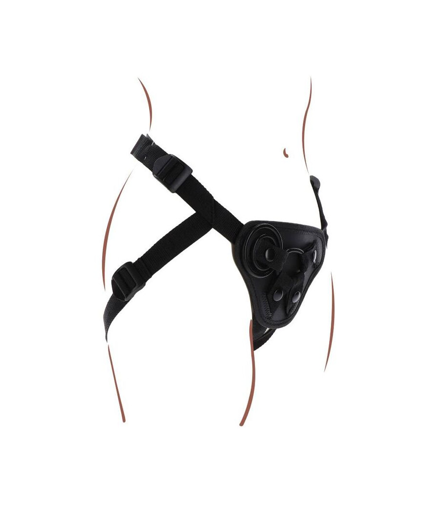 GET REAL - STRAP-ON HARNESS BLACK