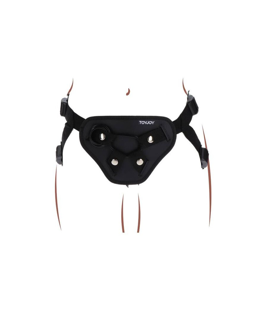 GET REAL - STRAP-ON-DELUXE-GURT SCHWARZ