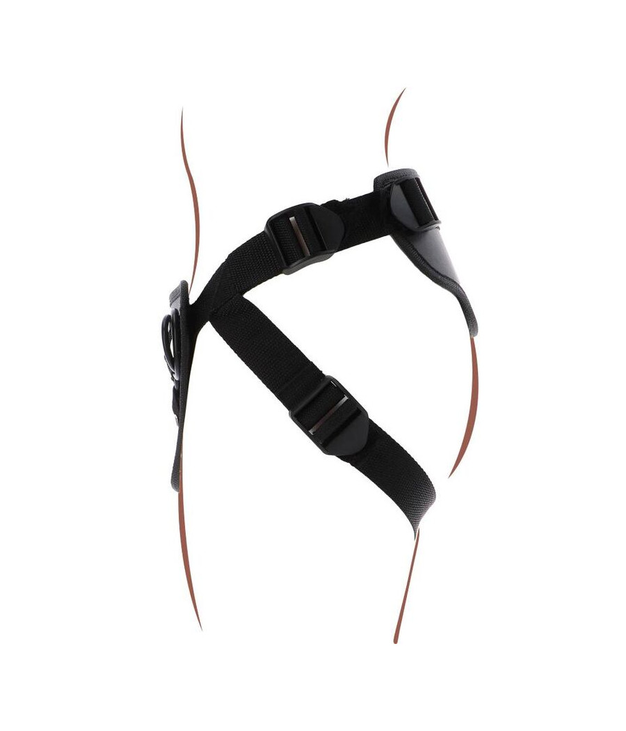 GET REAL - IMBRACATURA DELUXE CON CINTURINO NERO