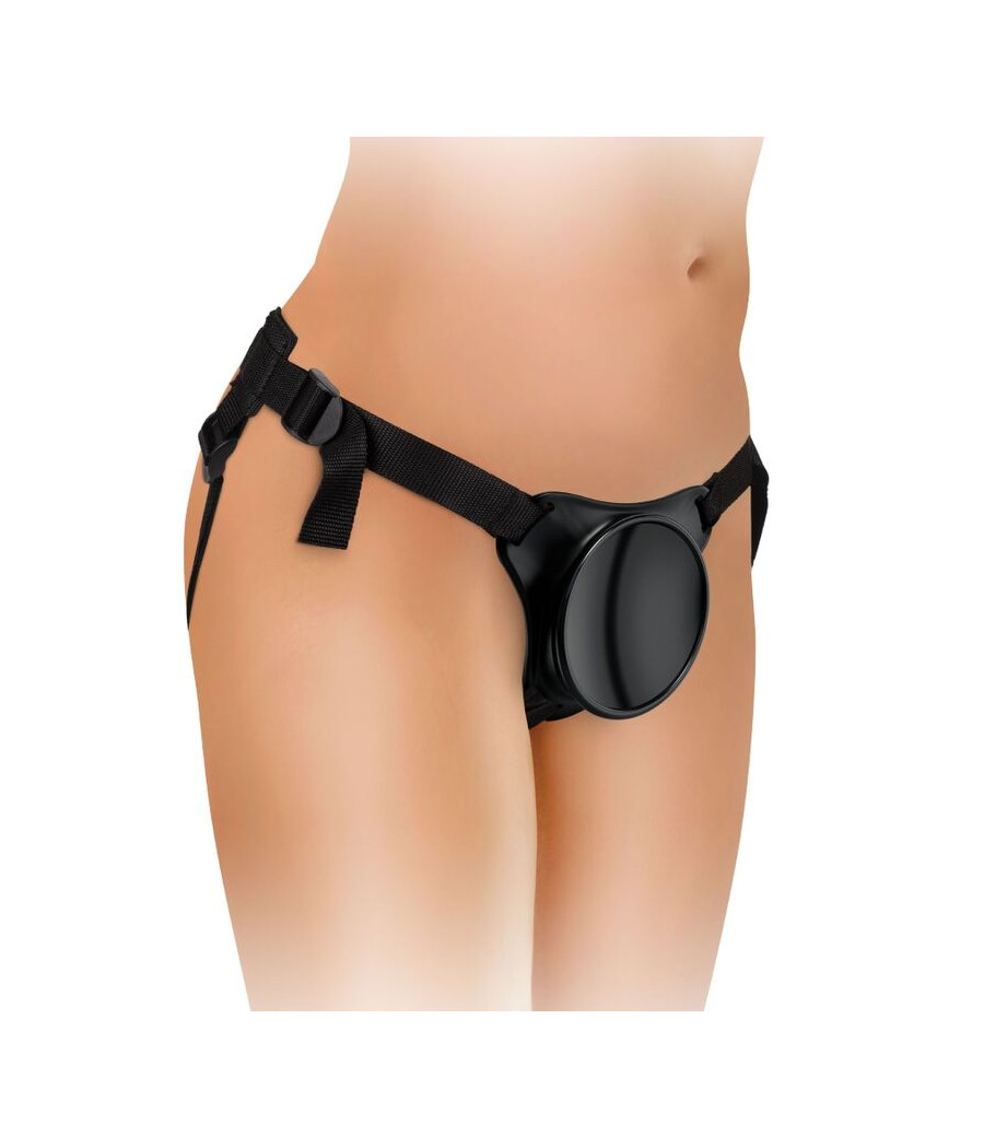 KING COCK - ELITE ADJUSTABLE HARNESS WITH DILDO 15.2 CM FOR BEGINNERS