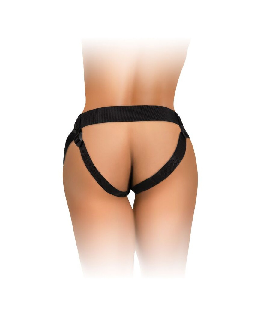 KING COCK - ELITE HARNAIS RÉGLABLE CONFORTABLE AVEC GODE 17.8 CM