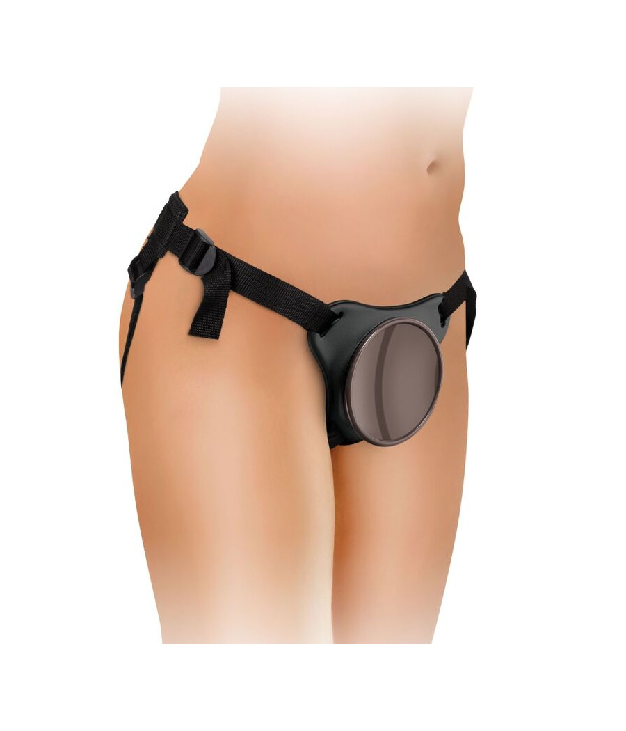 KING COCK - ELITE HARNAIS RÉGLABLE CONFORTABLE AVEC GODE 17.8 CM