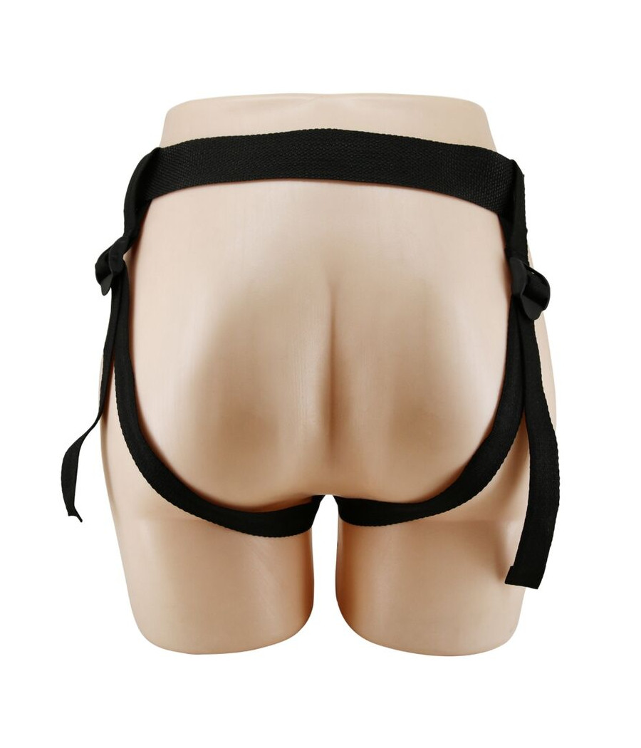 PRETTY LOVE - MAVIS HARNESS SLIP UNIVERSALE CON DILDO 19 CM NATURALE