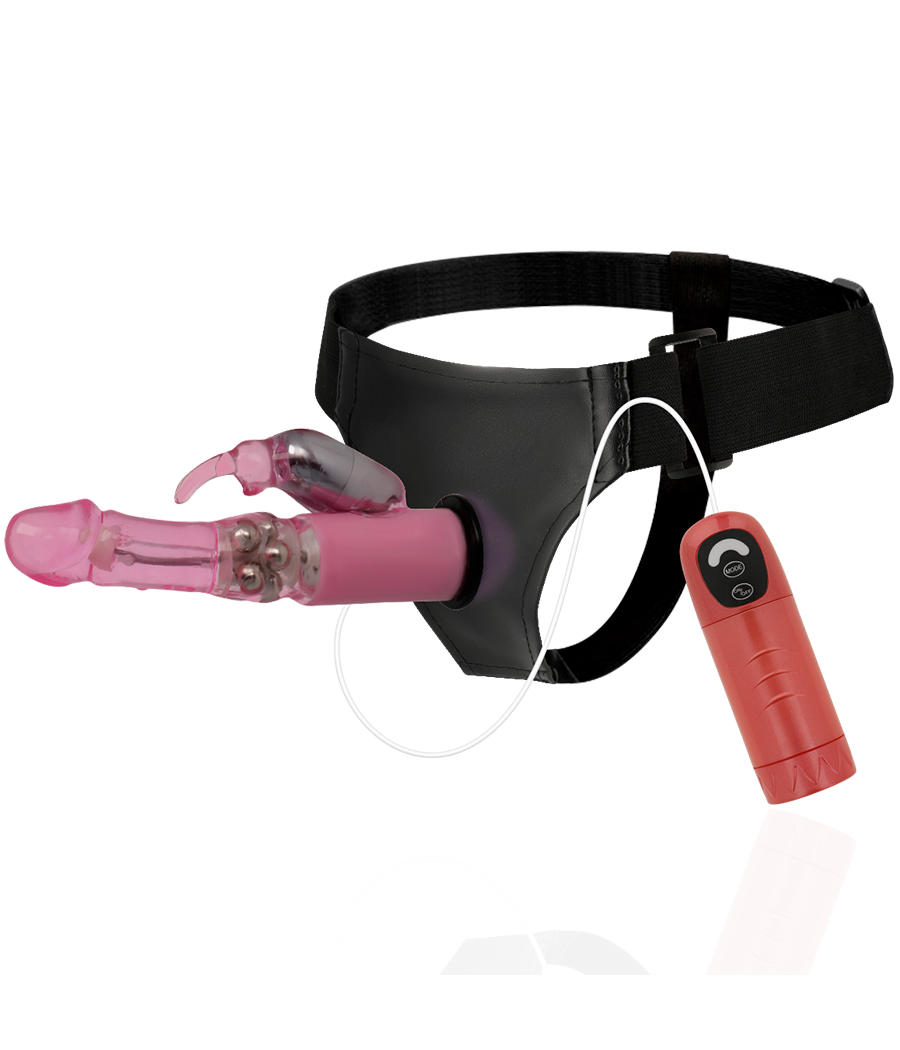 HARNESS ATTRACTION - RNES DANIEL AVEC VIBRATION ET ROTATION 18 CM -O- 3.5 CM