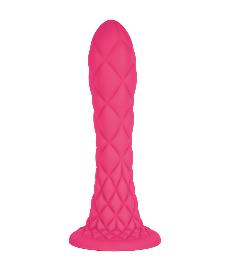 SILEXD - DREAMY DILDO FANTASY SILICONE LIQUIDE THERMOREACTIF FUCHSIA 18,5 CM
