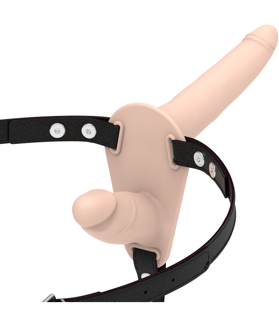 FETISH SUBMISSIVE HARNESS - DOBLE PENETRACIÓN FLESH