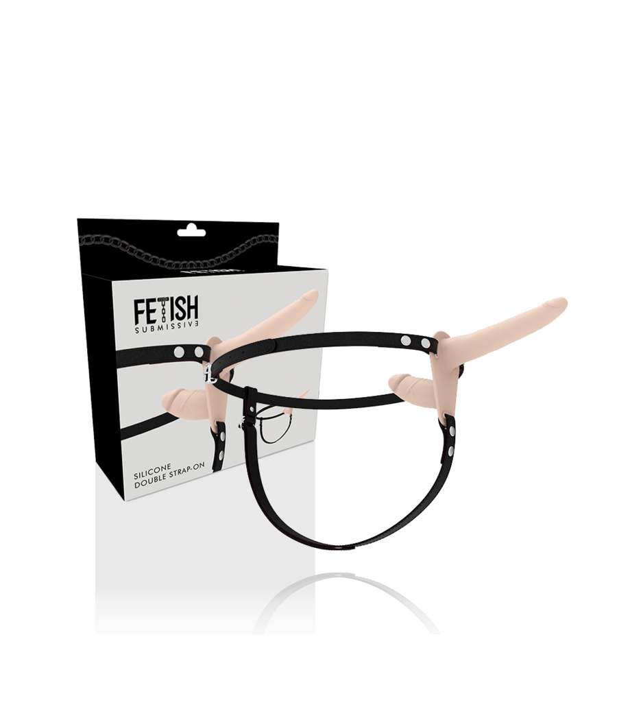 FETISH SUBMISSIVE HARNESS - DOBLE PENETRACIÓN FLESH