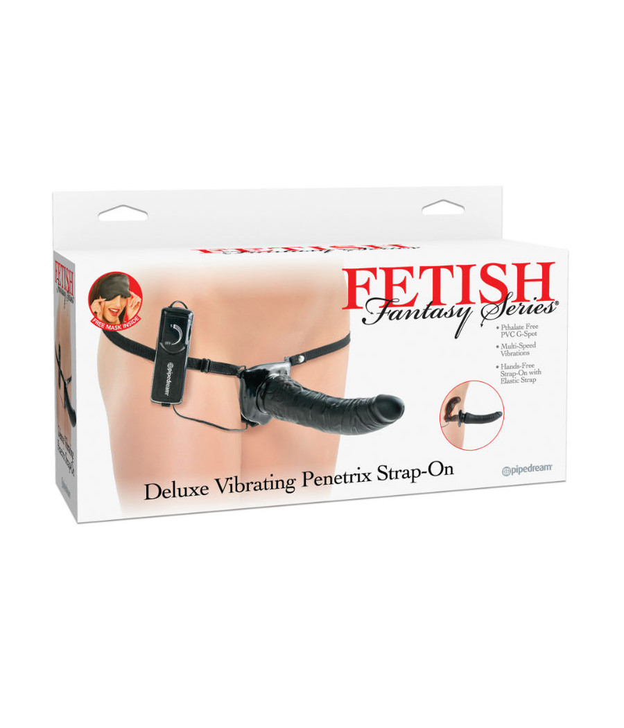 FETISH FANTASY SERIES - DELUXE VIBRIERENDER PENETRIS STRAP-ON