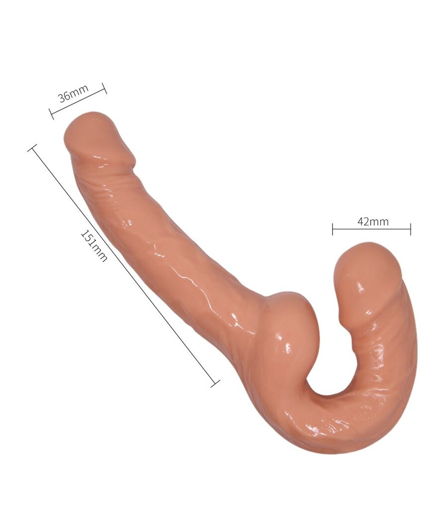 BAILE - ULTRA PASSIONATE DILDO WITH HARNESS WITHOUT SUPPORT