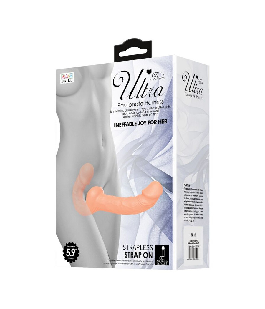 BAILE - ULTRA LEIDENSCHAFTLICHER GURTDILDO MIT GURT OHNE UNTERSTÜTZUNG