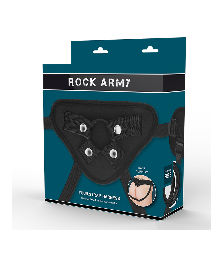 ROCKARMY - HARNAIS RÉGLABLE ET ANNEAUX FLEXIBLES