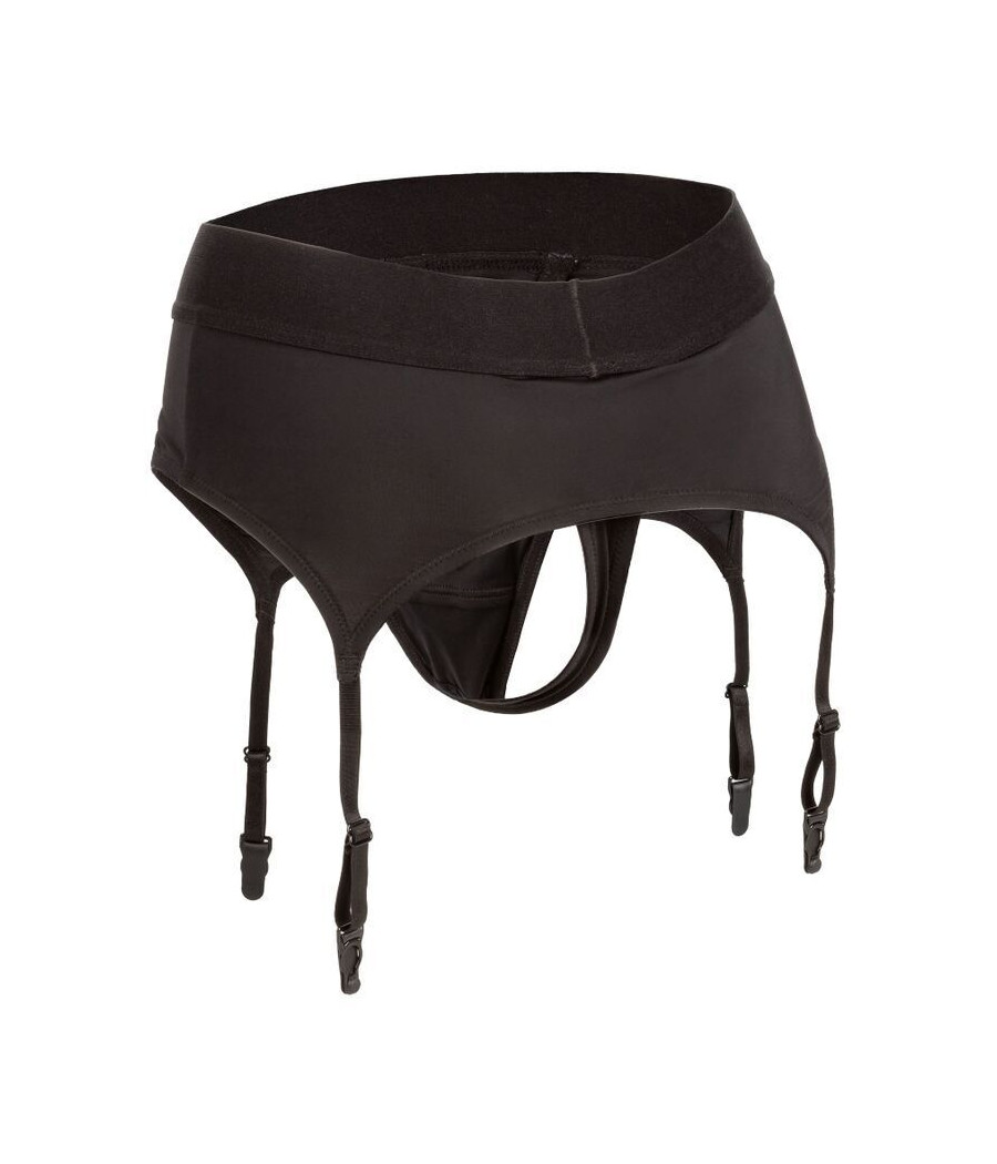 CALEXOTICS - BOUNDLESS THONG WITH GARTER S/M