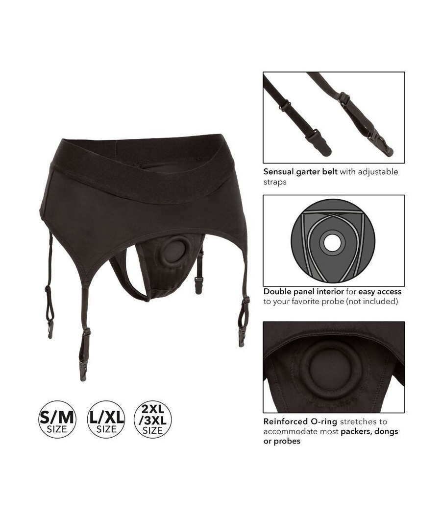 CALEXOTICS - BOUNDLESS TANGA COM LIGA S/M