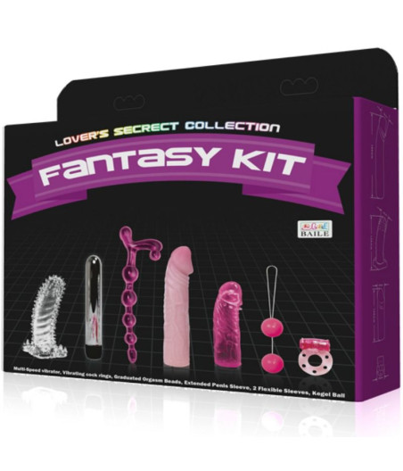 BAILE - KIT FANTAISIE DE LA COLLECTION SECRET DES AMOUREUX