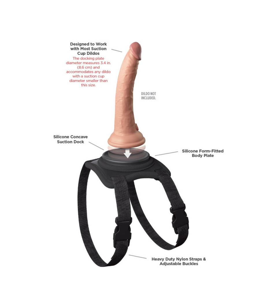 PIPEDREAMS - BODY DOCK LAP STRAP HARNESS