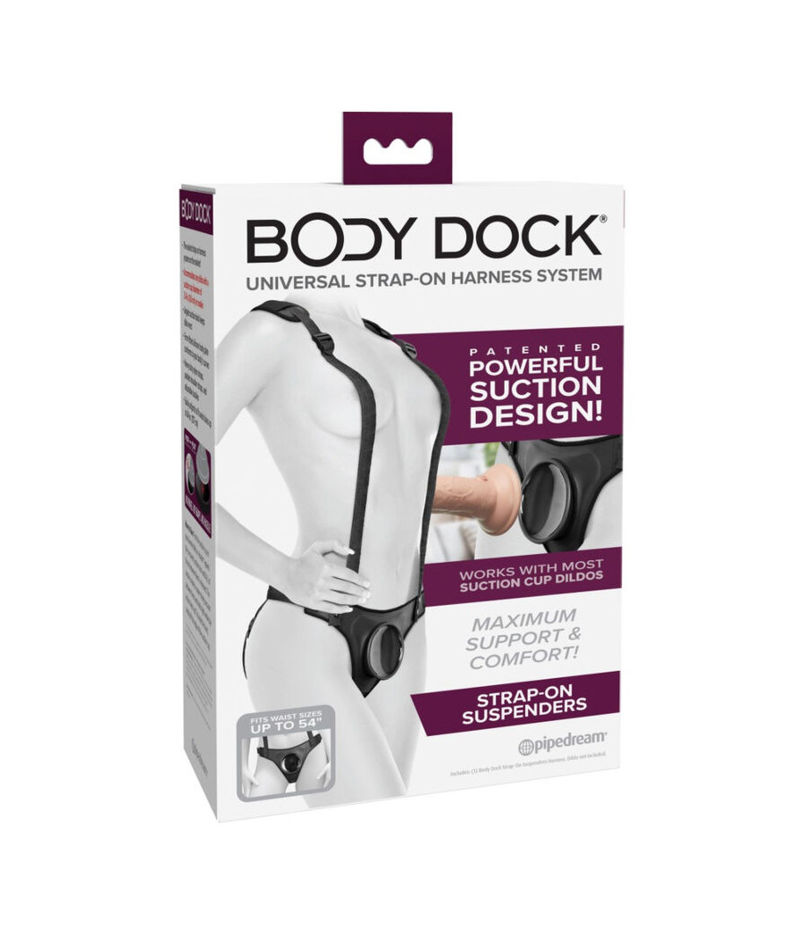 PIPEDREAMS - BODY DOCK BRETELLE STRAP-ON