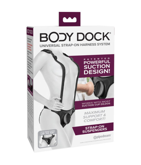 PIPEDREAMS - BODY DOCK STRAP-ON SUSPENDERS