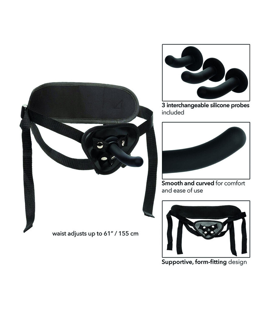 CALEXOTICS - BOUNDLESS KIT DE PEGGING DE CURVA DE SILICONE