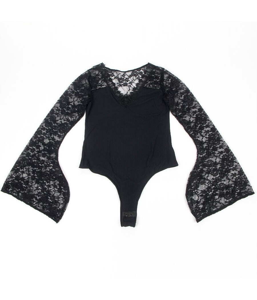 SUBBLIME - TEDDY FLORAL PATTERN LONG SLEEVE S/M
