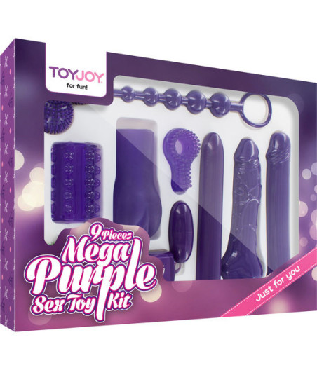 TOYJOY - JUST FOR YOU KIT DE JOUETS SEXUELS MÉGA VIOLET