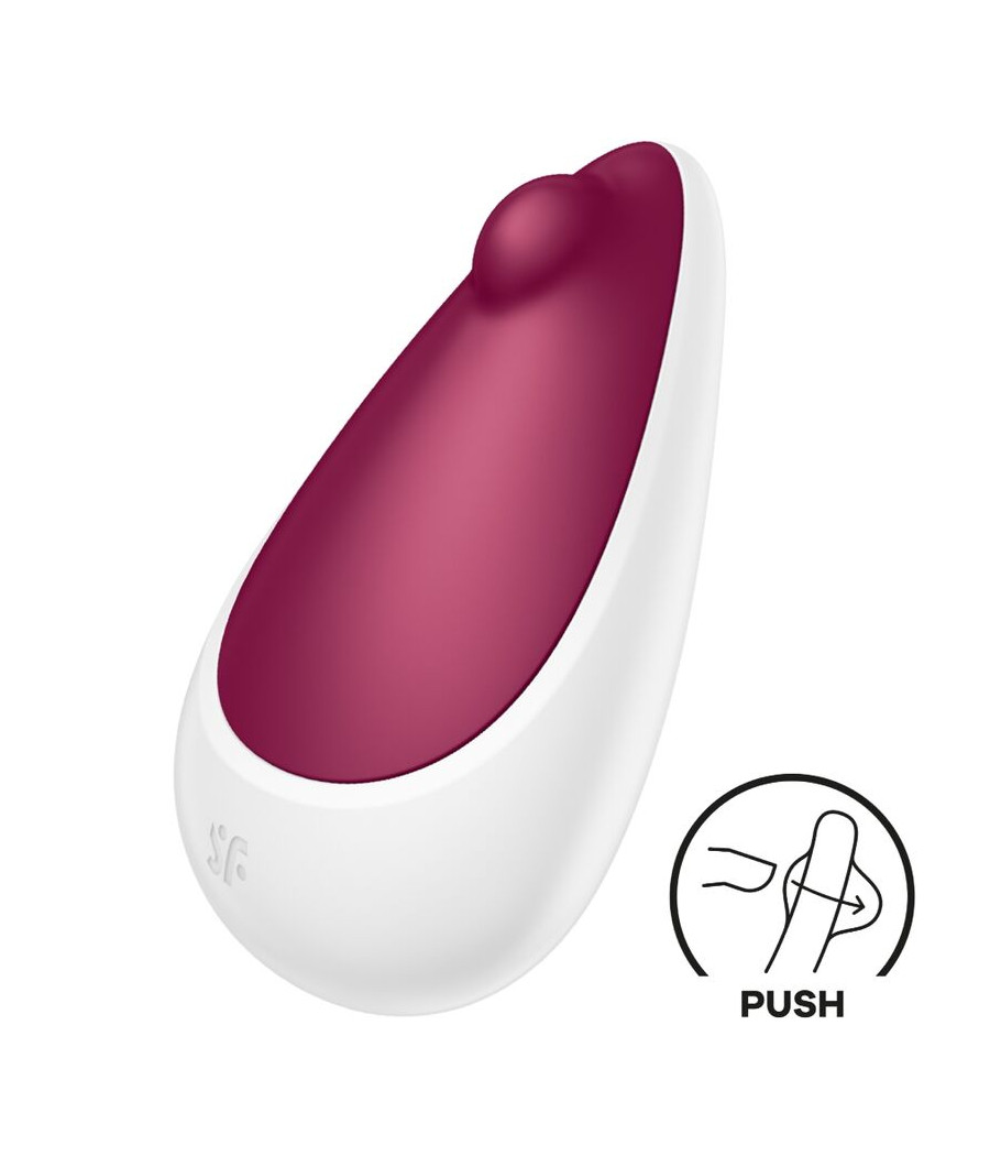 SATISFYER - SPOT ON 3 ESTIMULADOR CLITÓRICO BERRY