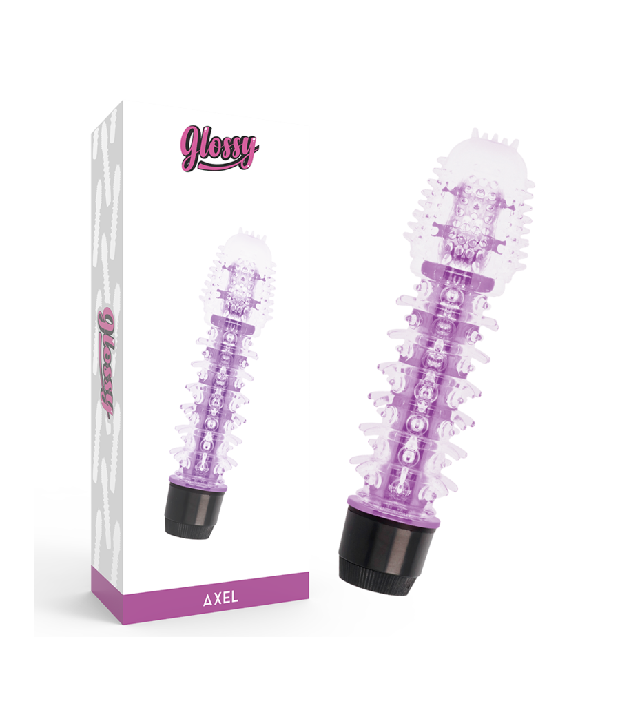 GLOSSY - VIBRADOR AXEL LILÁS