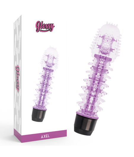 GLOSSY - VIBRATORE AXEL LILLA