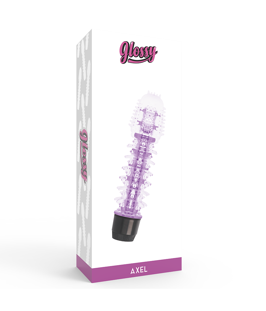 GLOSSY - AXEL VIBRATOR LILAC
